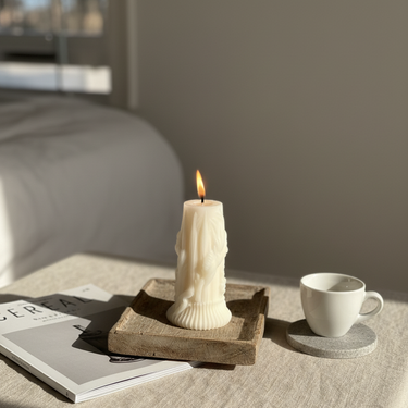 Petal Column Candle