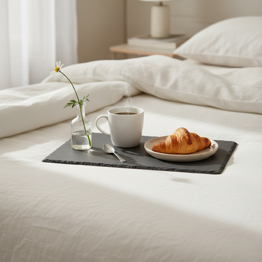 Bandeja Rectangular Carbón