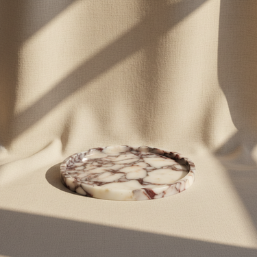 Bandeja Circular Calacatta Viola