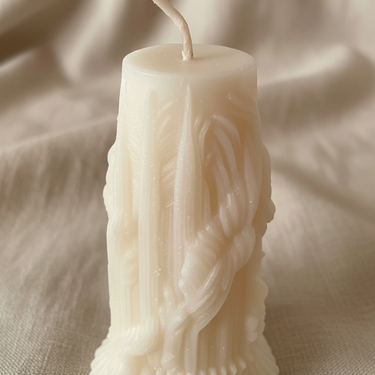 Petal Column Candle