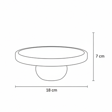 Calacatta Viola Elevated Tray