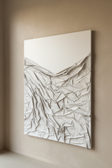 Blanc - Arte en Tela - 120x150, Sin Marco - La Cassa Mia