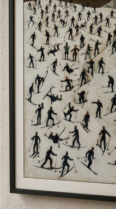 Skiing - Poster Decorativo - Arte - La Cassa Mia