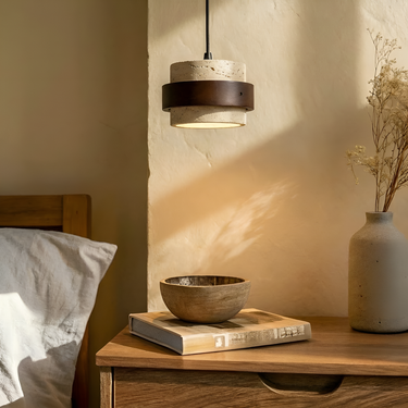 Pietra Travertino Núcleo · Colgante